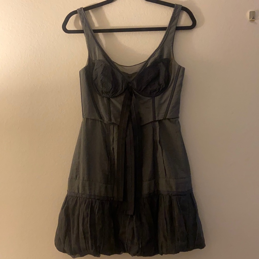 BCBG Maxazria Runway mini bodice dress